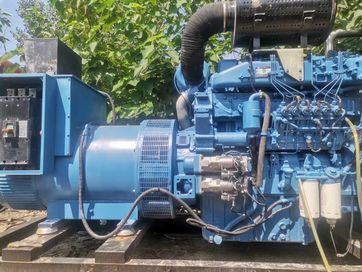 张北详细说明降低 800kW 柴油发电机输出电流波动的方法